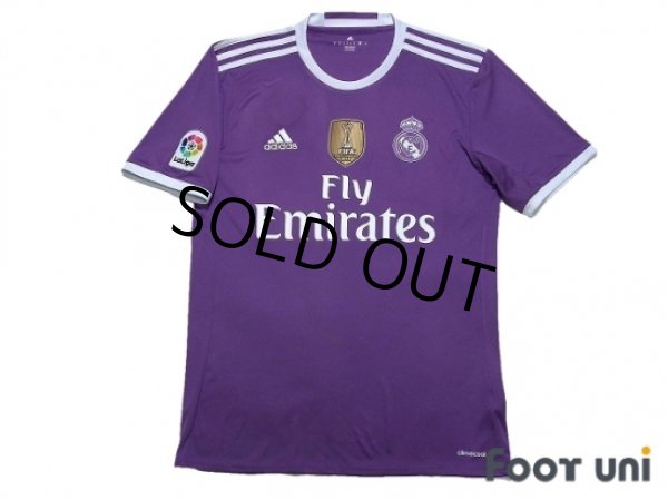 Photo1: Real Madrid 2016-2017 Away Shirt #7 Ronaldo w/tags (1)