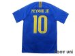 Photo2: Brazil 2018 Away Shirt #10 Neymar Jr w/tags (2)