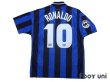 Photo2: Inter Milan 1997-1998 Home Shirt #10 Ronaldo Lega Calcio Patch/Badge (2)