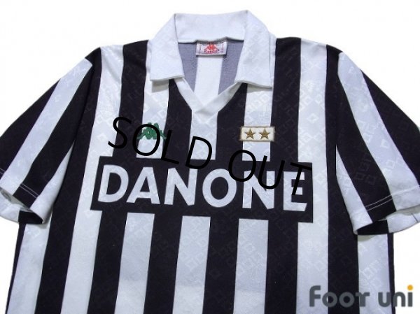 Photo2: Juventus 1992-1994 Home Shirt #10 (2)