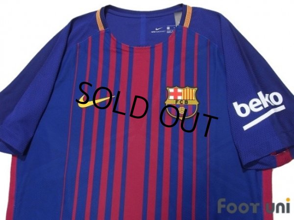 Photo3: FC Barcelona 2017-2018 Home Authentic Shirt and Shorts Set w/tags (3)