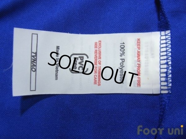 Photo6: Leicester City 2016-2017 Home Shirt #20 Okazaki Champions League Patch/Badge Respect Patch/Badge (6)