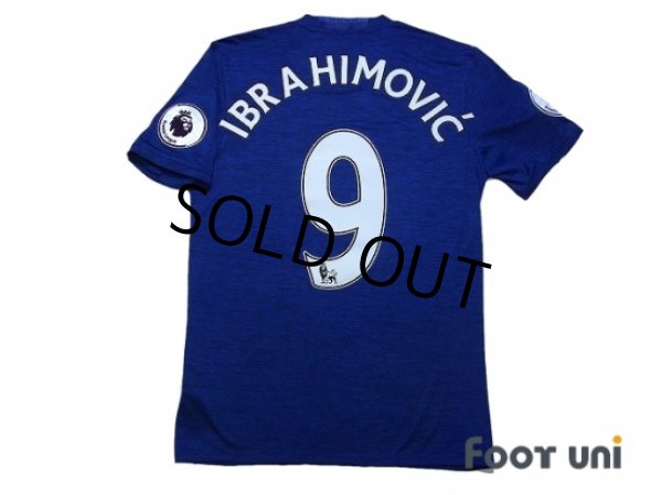 Photo2: Manchester United 2016-2017 Away Shirt #9 Ibrahimovic Premier League Patch/Badge w/tags (2)
