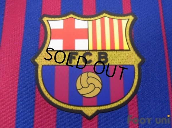 Photo5: FC Barcelona 2017-2018 Home Authentic Shirt and Shorts Set w/tags (5)