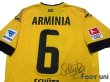 Photo4: Arminia Bielefeld 2013-2014 Away Shirt #6 Schutz Bundesliga Patch/Badge (4)