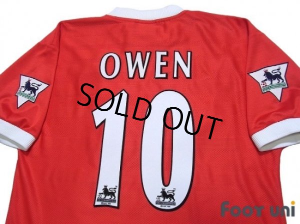 Photo4: Liverpool 1998-2000 Home Shirt #10 Owen The F.A. Premier League Patch/Badge (4)