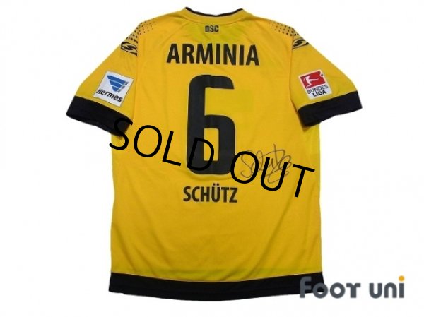 Photo2: Arminia Bielefeld 2013-2014 Away Shirt #6 Schutz Bundesliga Patch/Badge (2)