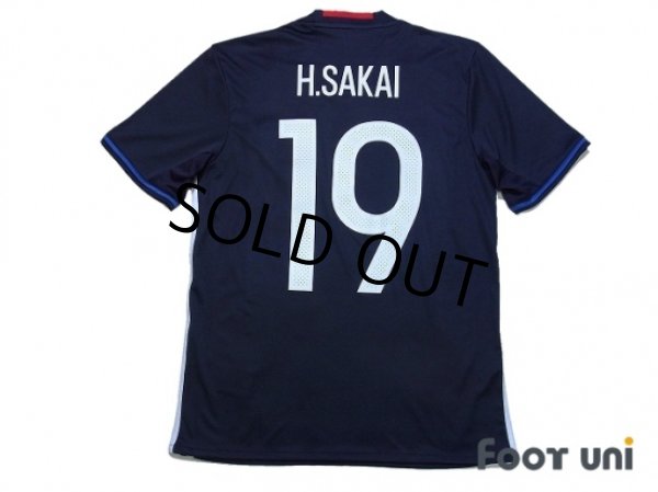 Photo2: Japan 2016-2017 Home Shirt #19 H.Sakai w/tags (2)