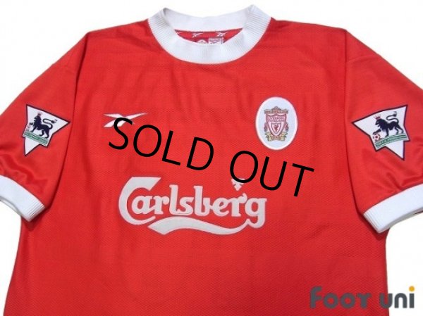 Photo3: Liverpool 1998-2000 Home Shirt #10 Owen The F.A. Premier League Patch/Badge (3)