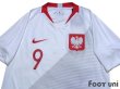 Photo3: Poland 2018 Home Shirt #9 Lewandowski w/tags (3)