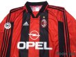 Photo3: AC Milan 1998-1999 Home Long Sleeve Shirt #3 Maldini Lega Calcio Patch/Badge (3)