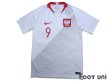 Photo1: Poland 2018 Home Shirt #9 Lewandowski w/tags (1)