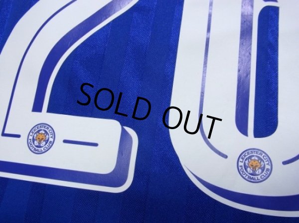 Photo8: Leicester City 2016-2017 Home Shirt #26 Mahrez Champions League Patch/Badge Respect Patch/Badge (8)