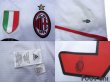 Photo8: AC Milan 2004-2005 Away Match Issue Long Sleeve Shirt #9 Inzaghi Champions League Patch/Badge (8)