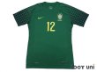 Photo1: Brazil 2010 GK Player Shirt #12 Gomes (1)
