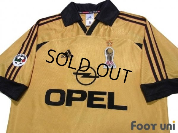 Photo3: AC Milan 1999-2000 4th Shirt #3 Maldini Lega Calcio Patch/Badge (3)