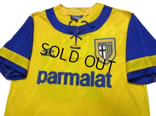 Photo3: Parma 1994-1995 Away Shirt #10 (3)