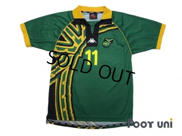 Photo1: Jamaica 1998 Away Shirt #11 Whitmore (1)