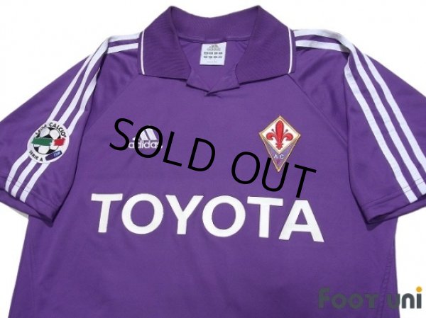 Photo3: Fiorentina 2004-2005 Home Shirt #14 Maresca Lega Calcio Serie A Patch/Badge (3)
