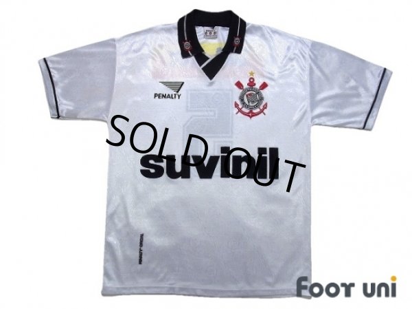 Photo1: Corinthians 1996 Home Shirt #5 (1)