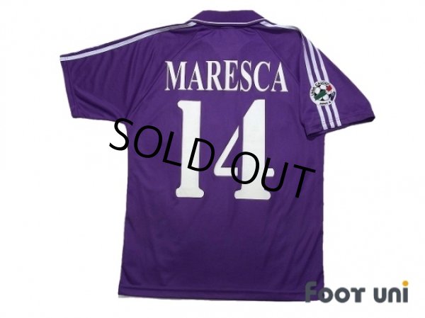 Photo2: Fiorentina 2004-2005 Home Shirt #14 Maresca Lega Calcio Serie A Patch/Badge (2)