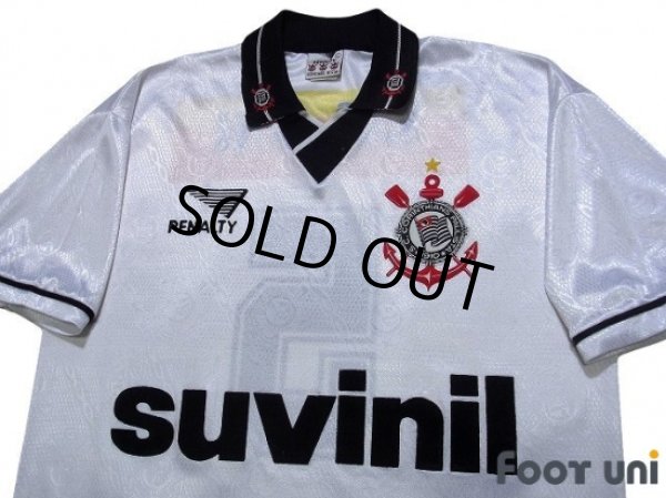 Photo3: Corinthians 1996 Home Shirt #5 (3)