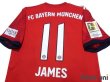 Photo4: Bayern Munchen 2018-2019 Home Shirt #11 James Rodriguez Bundesliga Patch/Badge (4)