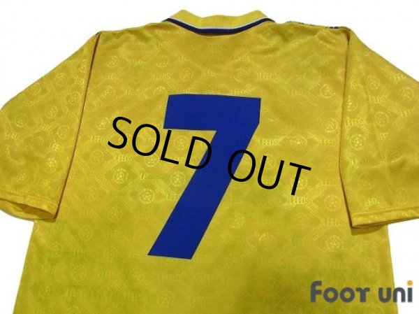 Photo4: Leeds United AFC 1992-1993 Away Shirt #7 (4)