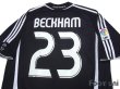 Photo4: Real Madrid 2006-2007 Away Shirt #23 Beckham (4)