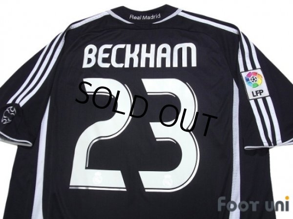 Photo4: Real Madrid 2006-2007 Away Shirt #23 Beckham (4)