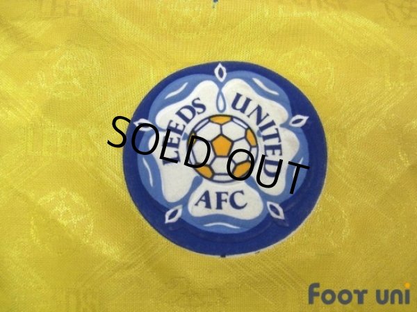 Photo6: Leeds United AFC 1992-1993 Away Shirt #7 (6)
