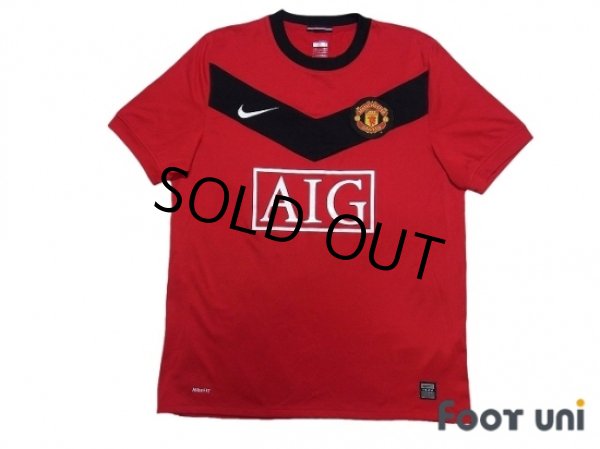 Photo1: Manchester United 2009-2010 Home Shirt #10 Rooney (1)