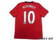 Photo2: Manchester United 2009-2010 Home Shirt #10 Rooney (2)