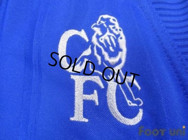 Photo6: Chelsea 1999-2001 Home Shirt #25 Zola The F.A. Premier League Patch/Badge (6)