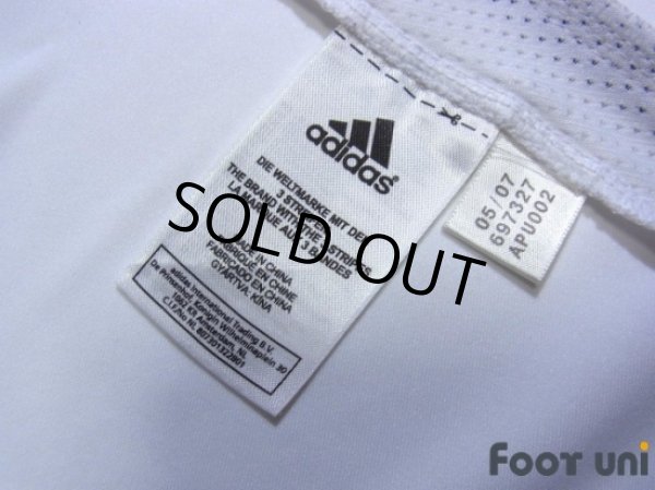 Photo8: Real Madrid 2007-2008 Home Shirt #5 Cannavaro LFP Patch/Badg (8)