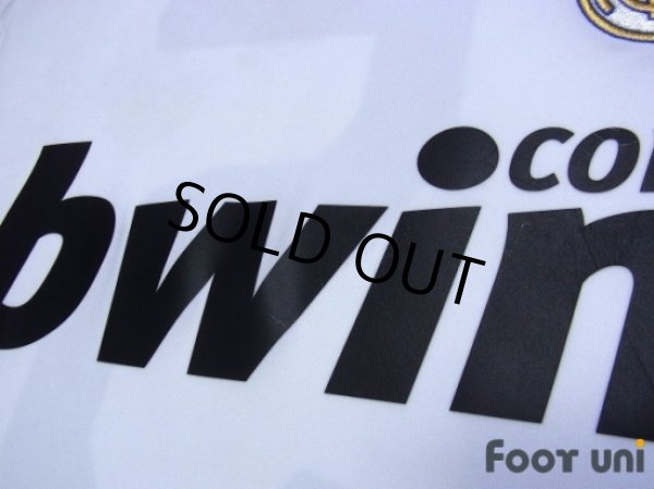 Photo6: Real Madrid 2007-2008 Home Shirt #5 Cannavaro LFP Patch/Badg (6)