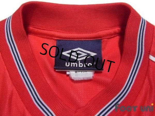 Photo5: England 1986 Away Reprint Shirt #10 (5)