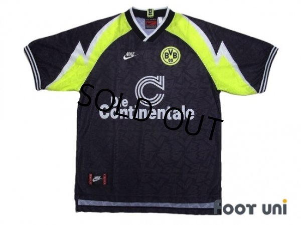 Photo1: Borussia Dortmund 1995-1996 Away Shirt (1)