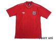 Photo1: England 1986 Away Reprint Shirt #10 (1)