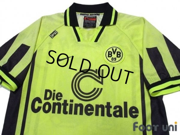 Photo3: Borussia Dortmund 1996-1997 Home Shirt #10 Moller (3)