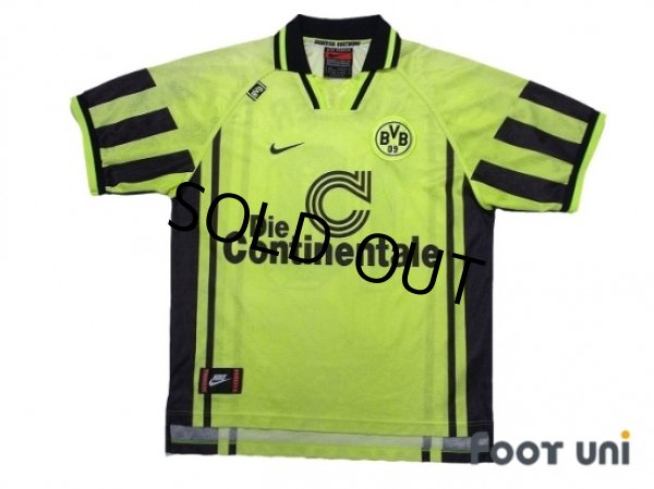 Photo1: Borussia Dortmund 1996-1997 Home Shirt #10 Moller (1)
