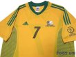 Photo3: South Africa 2002 Away Shirt #7 Fortune 2002 FIFA World Cup Korea Japan Patch/Badge (3)