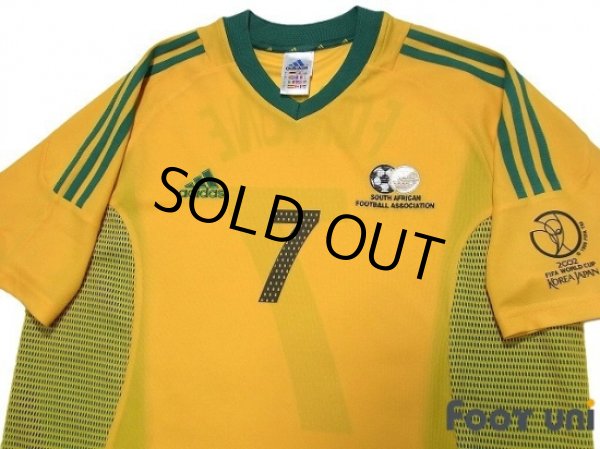 Photo3: South Africa 2002 Away Shirt #7 Fortune 2002 FIFA World Cup Korea Japan Patch/Badge (3)
