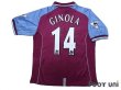 Photo2: Aston Villa 2000-2001 Home Shirt #14 Ginola (2)