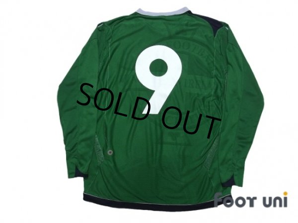 Photo2: Northern Ireland 2006 Home Long Sleeve Shirt #9 (2)