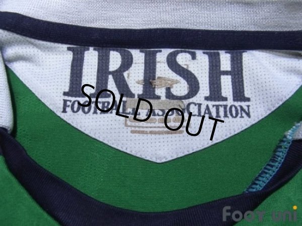 Photo5: Northern Ireland 2006 Home Long Sleeve Shirt #9 (5)