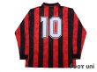 Photo2: AC Milan 1994-1995 Home Long Sleeve Shirt #10 Scudetto Patch/Badge (2)