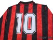 Photo4: AC Milan 1994-1995 Home Long Sleeve Shirt #10 Scudetto Patch/Badge (4)