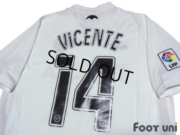 Photo4: Valencia 2006-2007 Home #14 Vicente LFP Patch/Badge (4)
