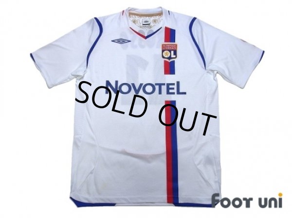 Photo1: Olympique Lyonnais 2008-2009 Home Shirt #11 Grosso (1)